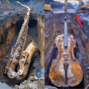 HOT NEWS: Unexpected Archaeological Discovery: Massive Classical Musical Instrument Unearthed Underground.