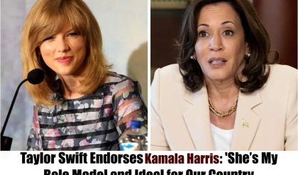 Breaking: Taylor Swift Endorses Kamala Harris: 'She’s My Role Model and Ideal for Our Country'