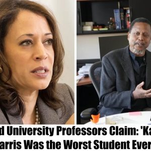 HOT NEWS: Howard University Professors Claim: 'Kamala Harris Was the Worst Student Ever'.