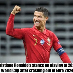 HOT NEWS: Cristiano Ronaldo's stance on playing at 2026 World Cup after crashing out of Euro 2024.