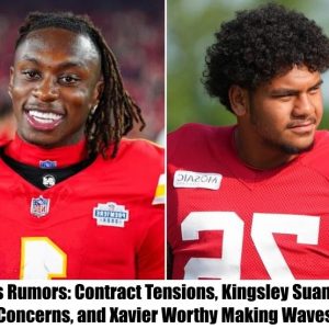 HOT NEWS: Chiefs Rumors: Contract Tensions, Kingsley Suamataia Concerns, and Xavier Worthy Making Waves.