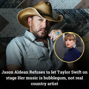 Breaking: Jason Aldean Rejects $500 Million Music Collaboration With Taylor Swift, "Her Music Is Woke, No Thanks"