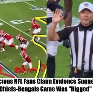 BREAKING NEWS: Suspicious NFL Fans Claim Evidence Suggesting Chiefs-Bengals Game Was "Rigged".