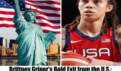 HOT NEWS: Brittney Griner’s Bold Exit from the U.S.: “Disrespect Me, and You’ll Lose Your TALENT!”