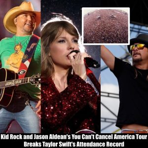 Breaking: Kid Rock and Jason Aldean's You Can't Cancel America Tour Breaks Taylor Swift's Attendance Record