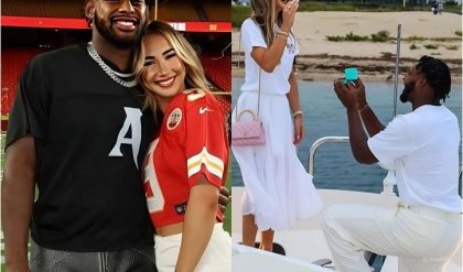 BREAKING NEWS: Chiefs WR Juju Smith-Schuster Proposes to Longtime Girlfriend Laura Kruk During a Romantic Getaway.