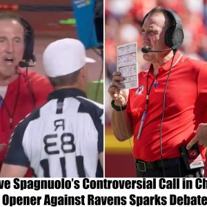 HOT NEWS: Steve Spagnuolo’s Controversial Call in Chiefs’ Opener Against Ravens Sparks Debate.