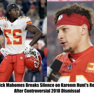 BREAKING NEWS: Patrick Mahomes Breaks Silence on Kareem Hunt's Return After Controversial 2018 Dismissal.