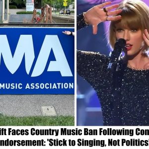 HOT NEWS: Taylor Swift Faces Country Music Ban Following Controversial Endorsement: 'Stick to Singing, Not Politics!'.