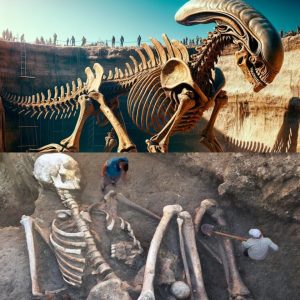 HOT: Archaeologists Unearth Massive Skeleton, Sparking Theories of an Ancient Alien Presence Alongside a Colossal Russian Army!