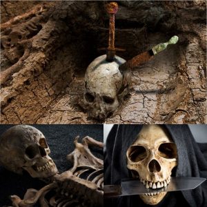 Unveiling the 10,000-Year-Old Skull Impaled by a Sword: The Heartbreaking Truth Behind Its Mysterious Death.