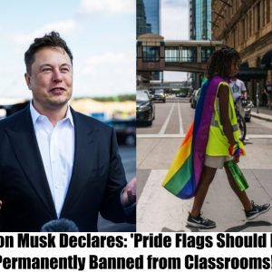 HOT NEWS: Elon Musk Declares: 'Pride Flags Should Be Permanently Banned from Classrooms!'.