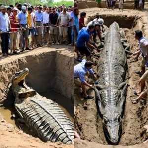 BREAKING: Ancient Tomb Unveils Mummified Remains of Ten Crocodiles: A Groundbreaking Archaeological Find.